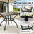 Garden Table,Square Outdoor Dining Table(Only Table)