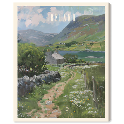 Window into Ireland Canvas Impressionism Art by Art Remedy