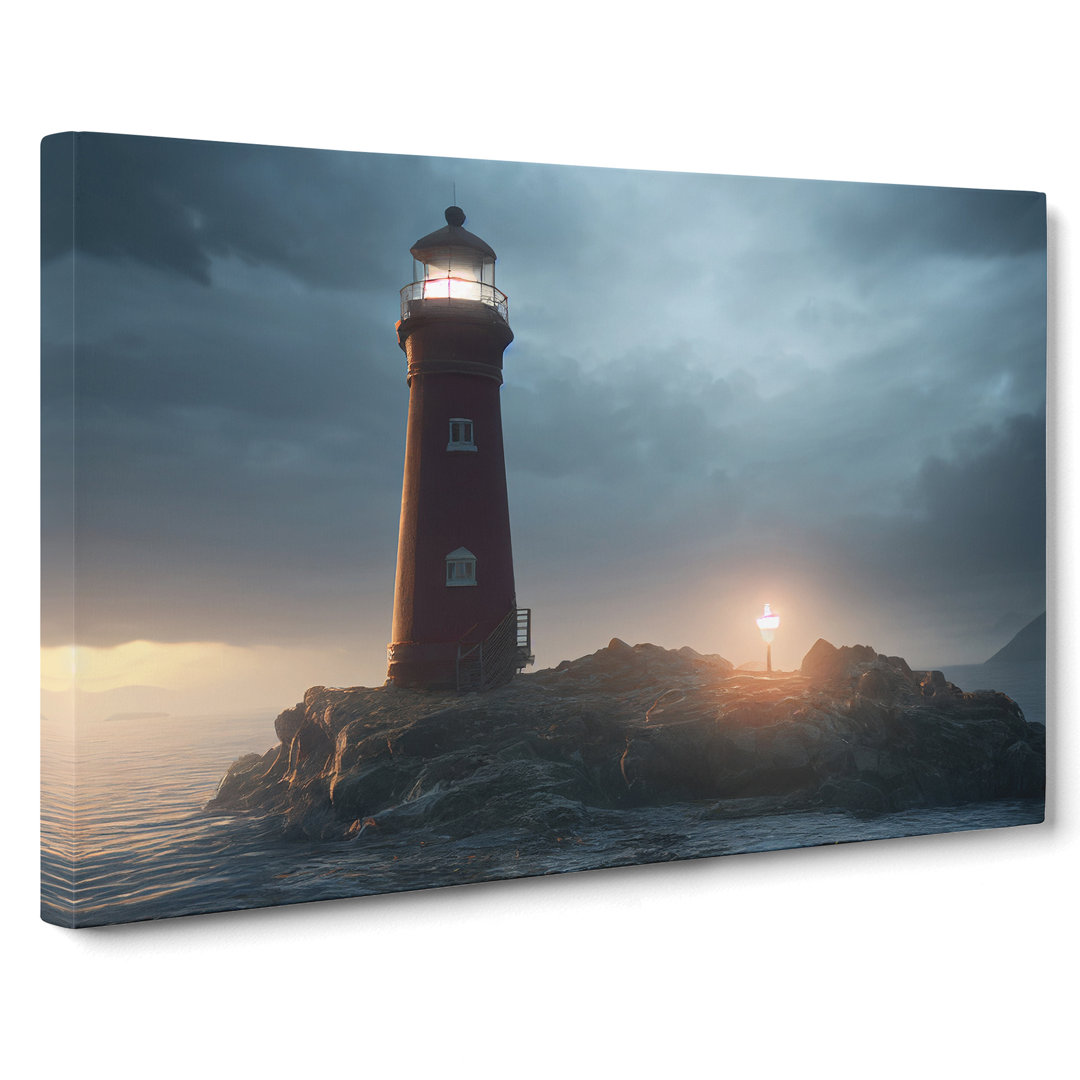 XXX-H1022-WF-7821X Showstopping Lighthouse - Wrapped Canvas Print