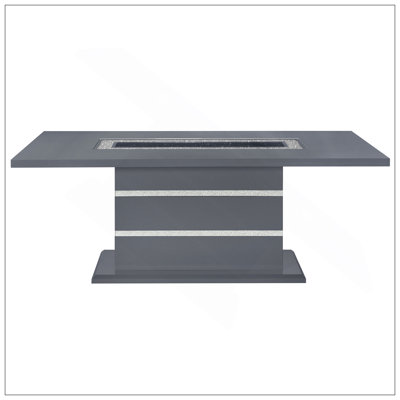 Table à manger ARIYA DARK GREY