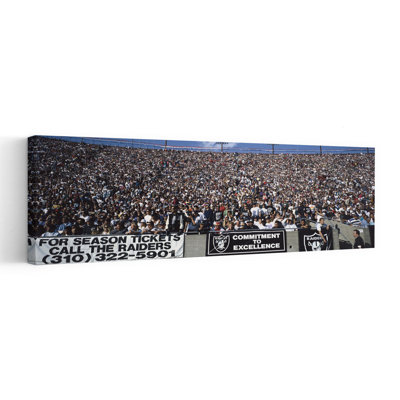 Raiders Football Game, Los Angeles, Ca, États-Unis, architecture contemporaine, art mural