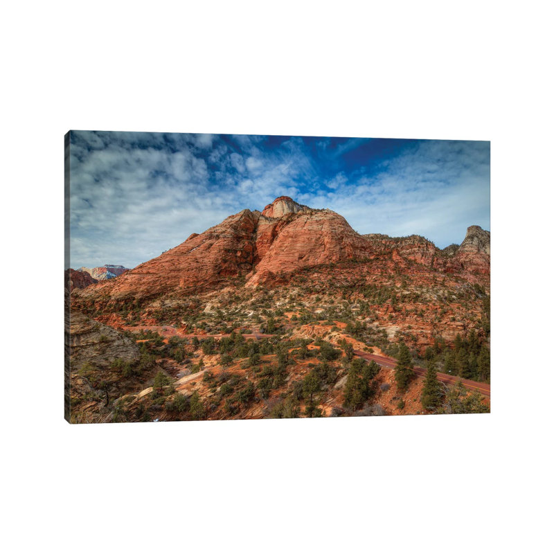 The Road To Zion 1 Piece Wall Art on Canvas, 30.48 cm H x 45.72 cm W, Canvas