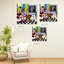 «Nifao Collection Paris Livingroom», peinture acrylique, toile tendue, art par Jo² 30 po x 30 po-98296675