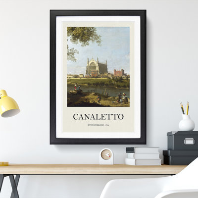 Eton College by Giovanni Canaletto - Single Picture Frame Print