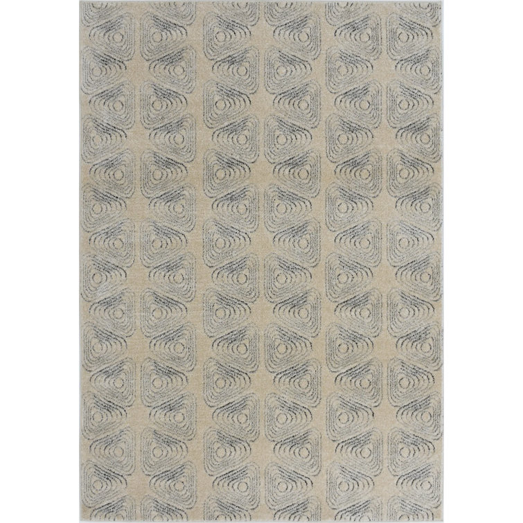Neace Contemporary Netsuke Area Rug