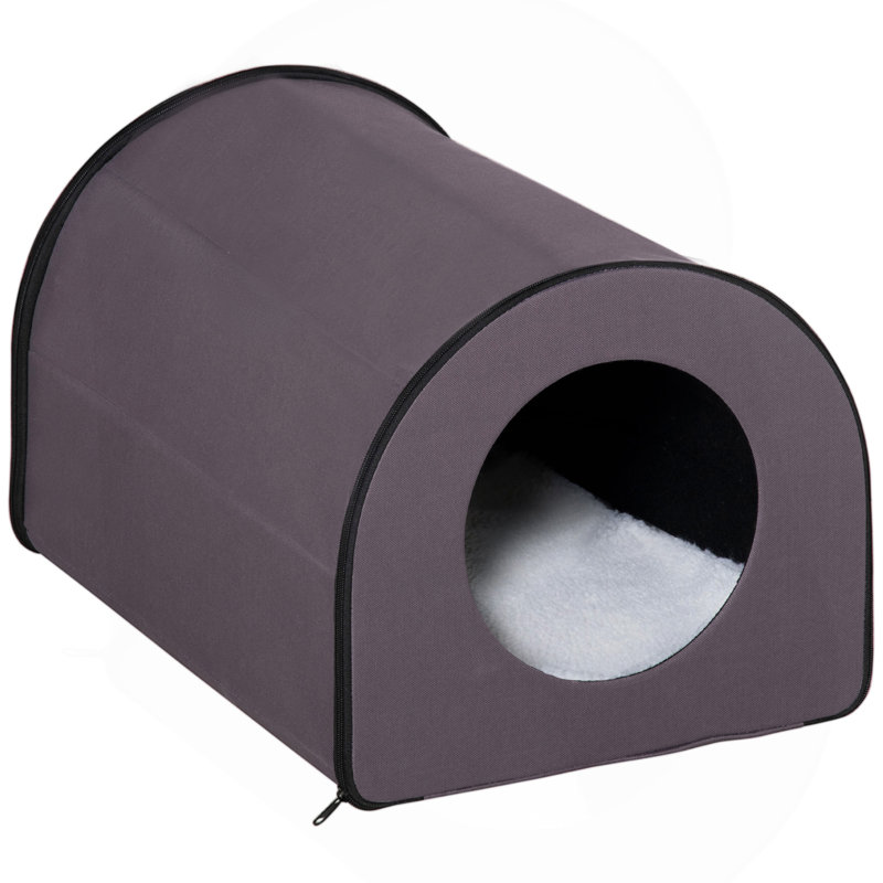 Abri pour chat portatif et imperméable pour chat Dome