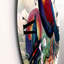 Vintage Birds In The Wild II - Horloge murale traditionnelle-60328465