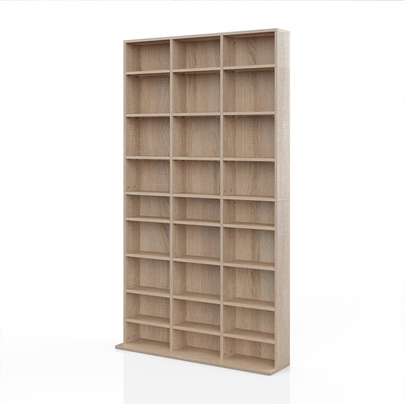 180cm H Media Shelves, Sonoma oak