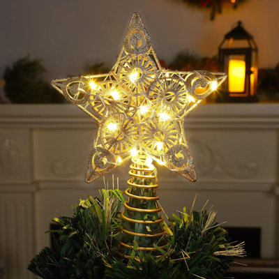 Décoration pour sommet de sapin illuminée The Holiday Aisle®
