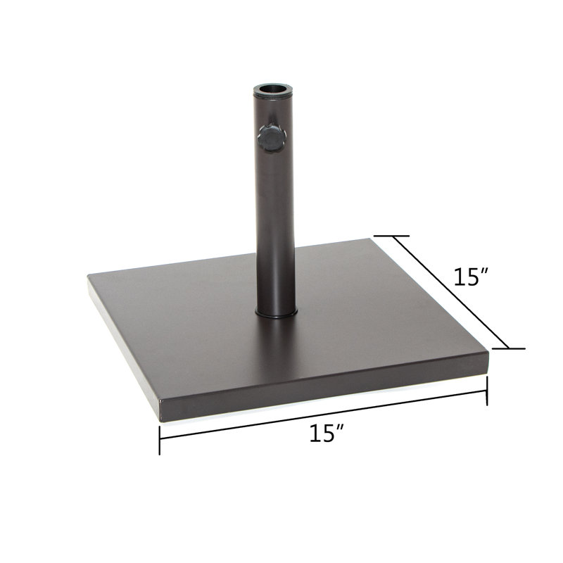 Base de parasol autoportante Kaystyl, Brun