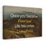 Life Becomes Limitless 1 Piece Wrapped Canvas Wall Art-1215700531
