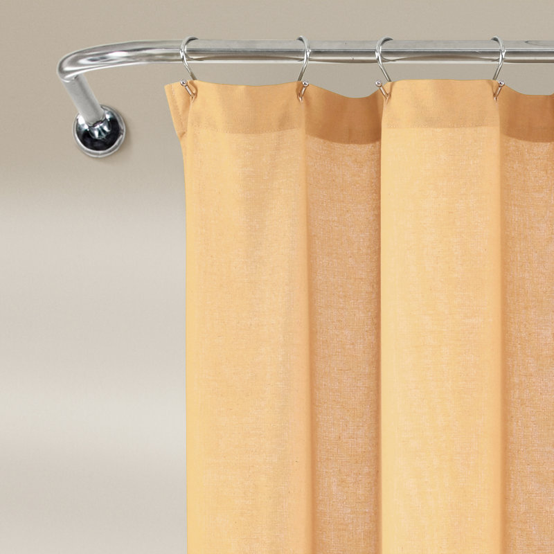 Ruya Shower Curtain, Off White, 72"H x 72"W