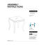 Table de bout Glam Contemporary 1Pc