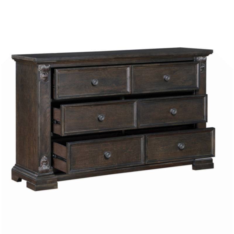 Claiborn 66.55'' W 6 - Drawer Dresser