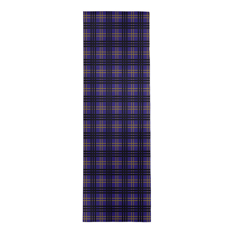 Plaid Indoor Rug, Runner 2'6" x 8'