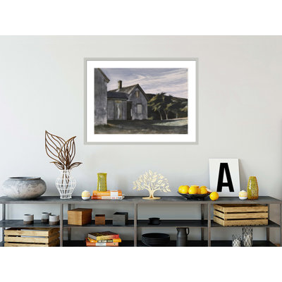 «Cobb's House» par Edward Hopper, impression giclée encadrée