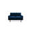Kwak 58'' Square Arm Loveseat-662279169