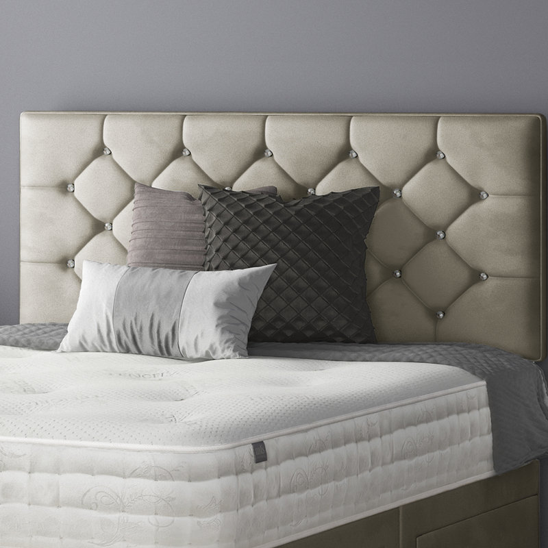 Hatmaker Divan Bed Base, No Drawer, Coffee, Double (4'6)