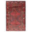 Tapis rouge Teimani 3 pi 0 po x 4 pi 8 po