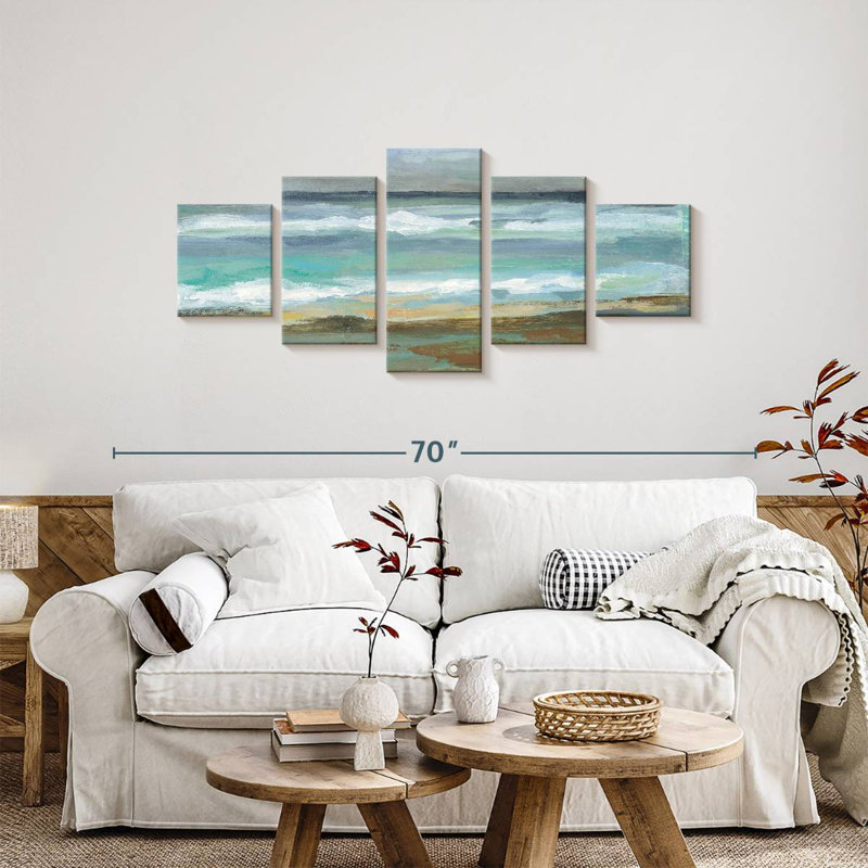 Bord de mer, H 24 po x l 55 po