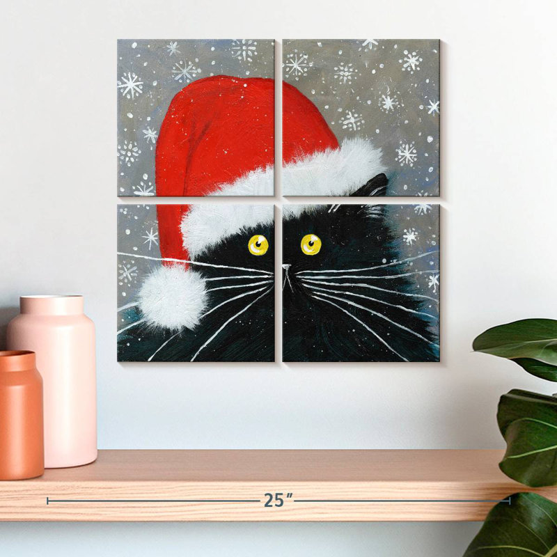 Brampt père Noël, H 18 po x l 18 po