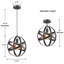 Luminaire suspendu sphère 1 lumière Lemp