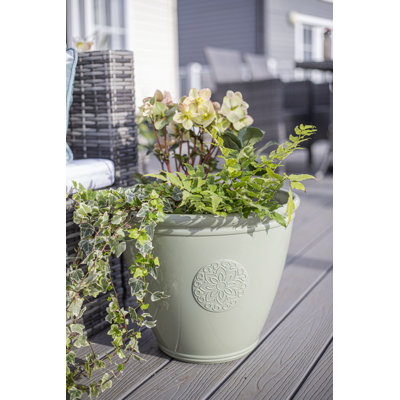 Eden Emblem Plant Pot - Plastic