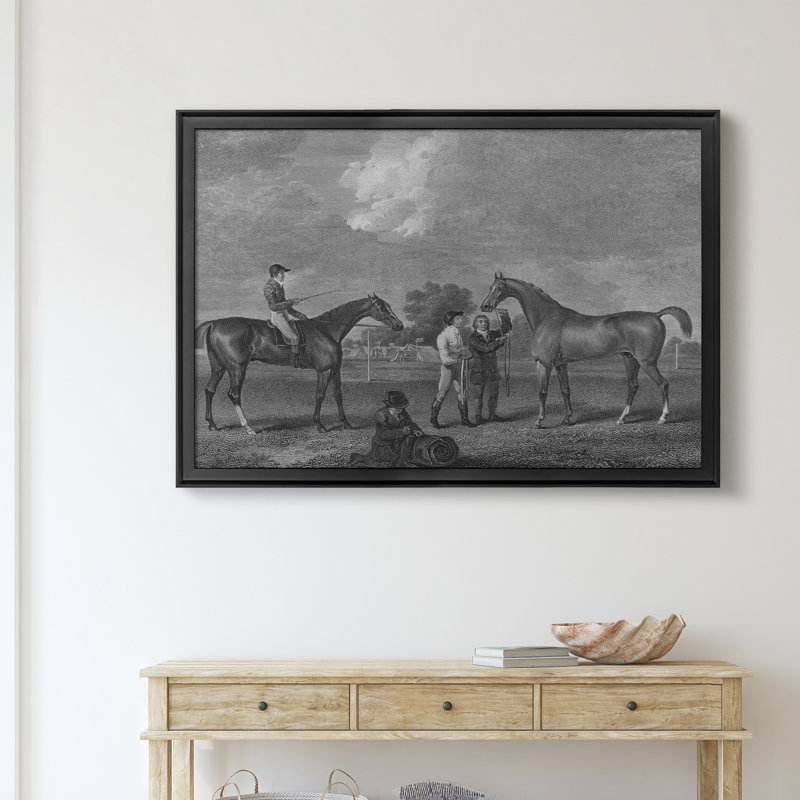 «Eclipse and Shakespear», reproduction d'art sur toile encadrée, Noir, H 30,5 po x l 42,5 po x P 1,5 po