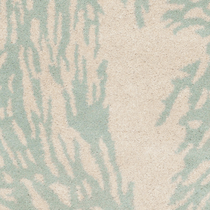 Wimborne Hand Tufted Wool Floral Rug, Square 7'
