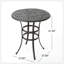Table de bar en fonte d'aluminium
