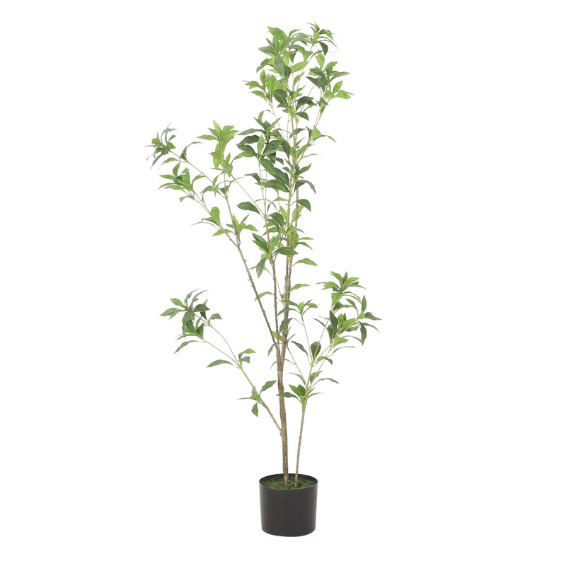 47.2'' Artificial Pieris Tree in Planter