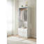 Garde-robe en bois avec deux tiroirs Kalinikos-1651594767