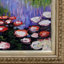 "Water Lilies" (rose), reproduction d'art sur toile-1200442789-1200444137