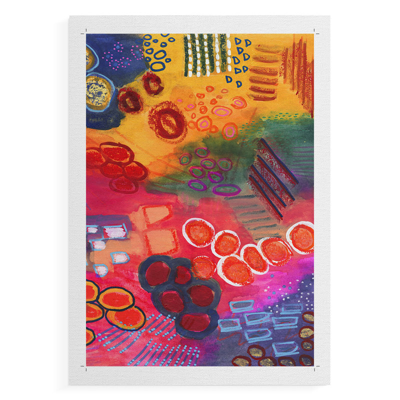 Vivacialy change II - impression sur toile seulement - non encadrée, H 18 po x l 12 po