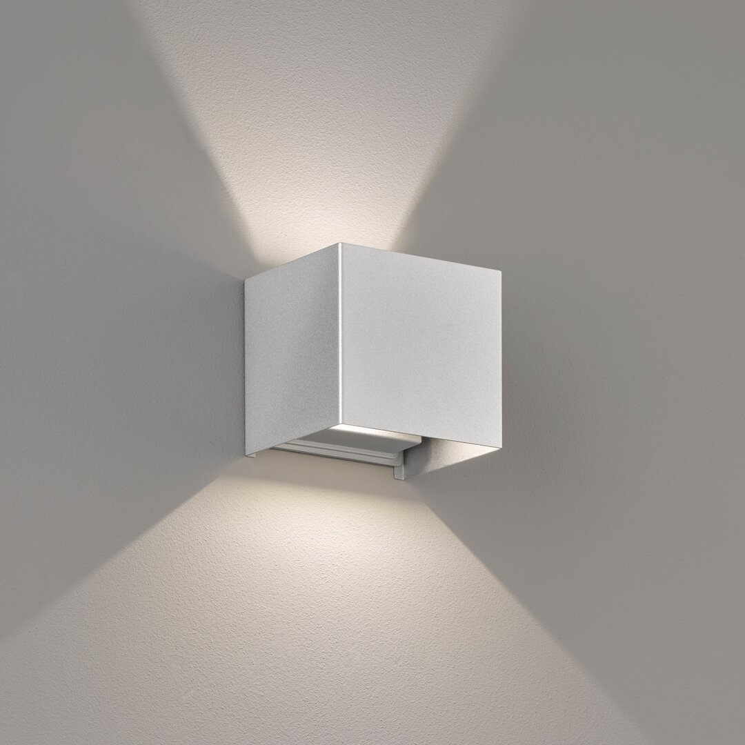 Außen-Wandleuchte Wall, Metall, 2 X LED 2,85 Watt, 3000 K, 540 Lm, IP44, A0C572A6D085442FADBECAD92E8B1D39