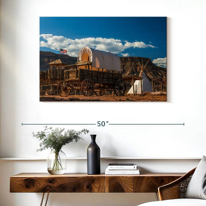 Lelar Prairie Schooner, 26" H x 39" W