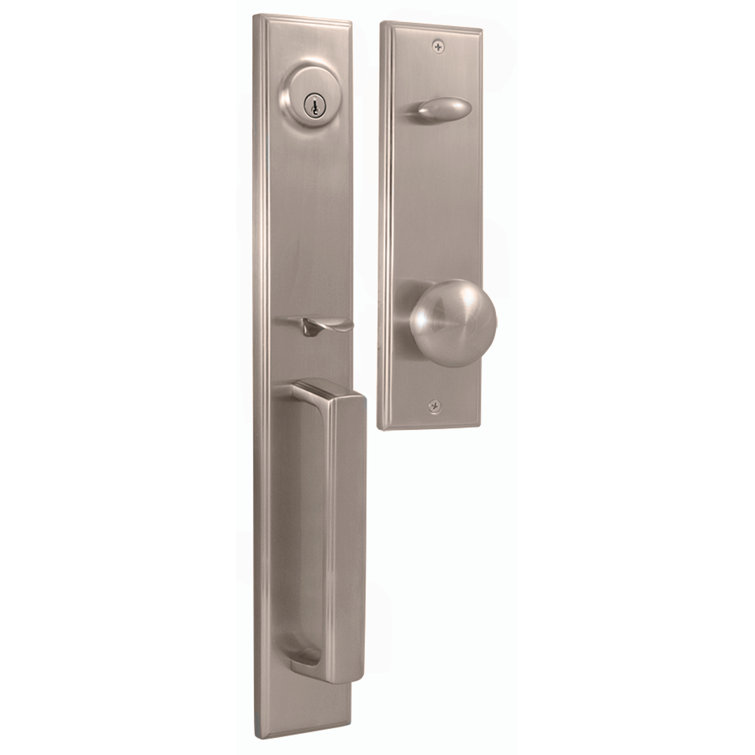 Elegance Handleset with Deadbolt and Door Rosette