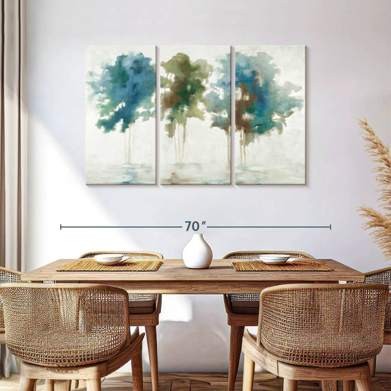 Harnek Tree Trio, 36" H x 57" W