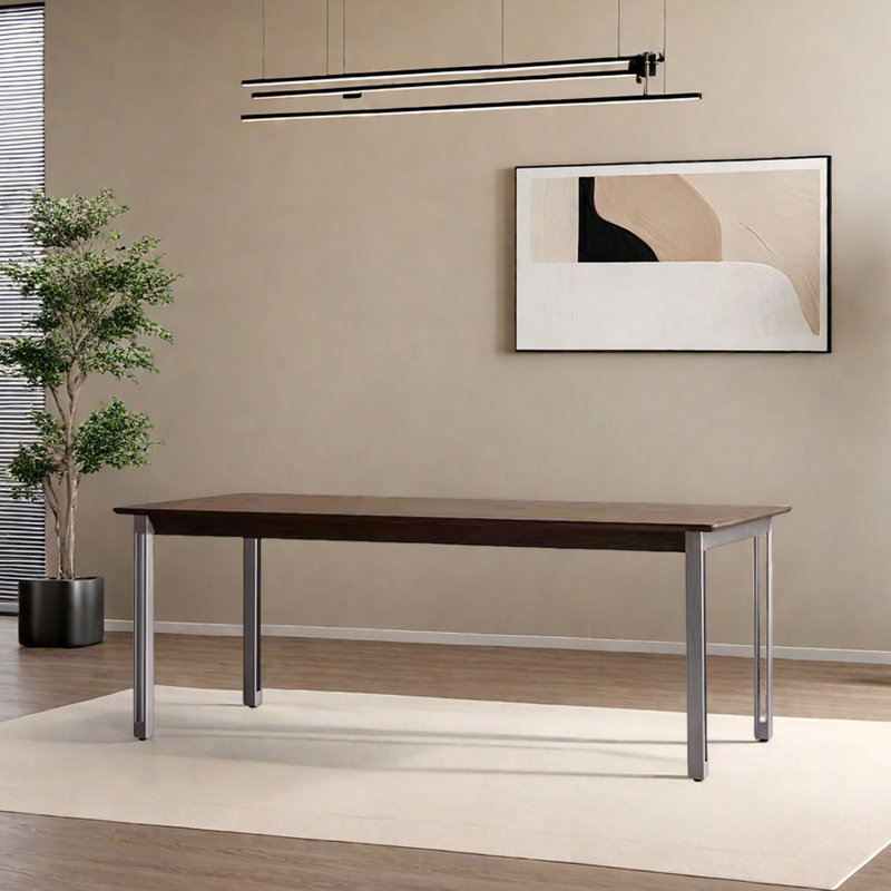 Table rectangulaire Light Luxury, H 29,92 po x L 78,74 po x l 35,43 po