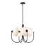 Luminaire suspendu 4 lumières Genadi