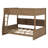 Bunk Bed With Storage Cabinets And USB Ports-1109106058-1109106061