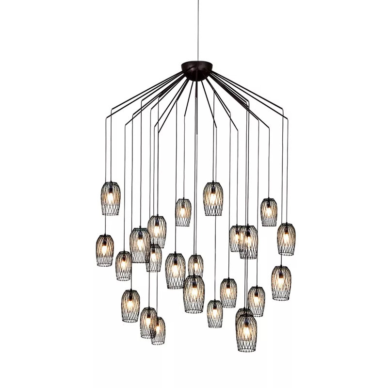 Constellation Pendant, 90.5" H x 59" W x 59" D, 24