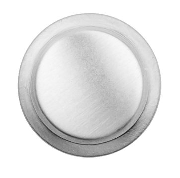 Traditional 5/8" Satin Nickel Round Knob, Satin Nickel