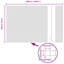100cm H x 5000cm W Metal Border Fencing