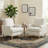 Accent Chair With Solid Wood Legs-116817607