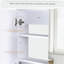 Miroir de salle de bain mural double HOMcom