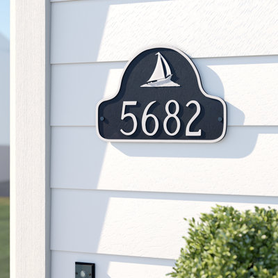 Plaque d'adresse sur 1 ligne Mulkeytown Asherton