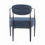 Fauteuil d'appoint rembourré avec structure en fer