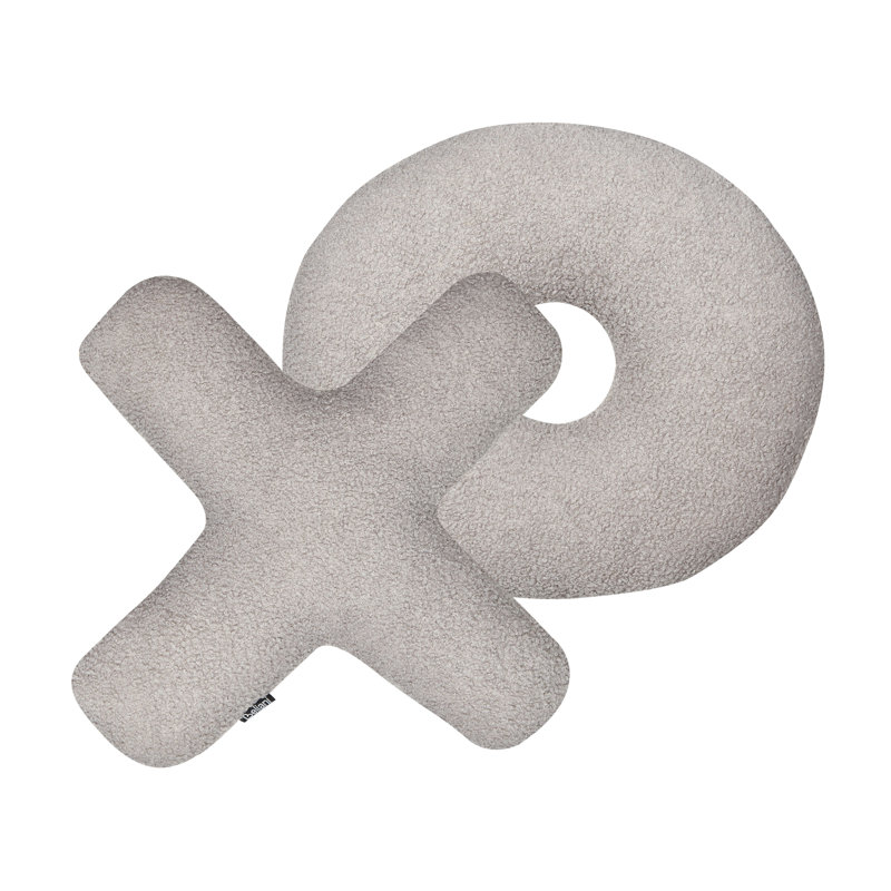 Payten Novelty Cushion, Grey
