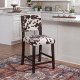 Corey Upholstered Nailhead Trim Counter and Bar Stool